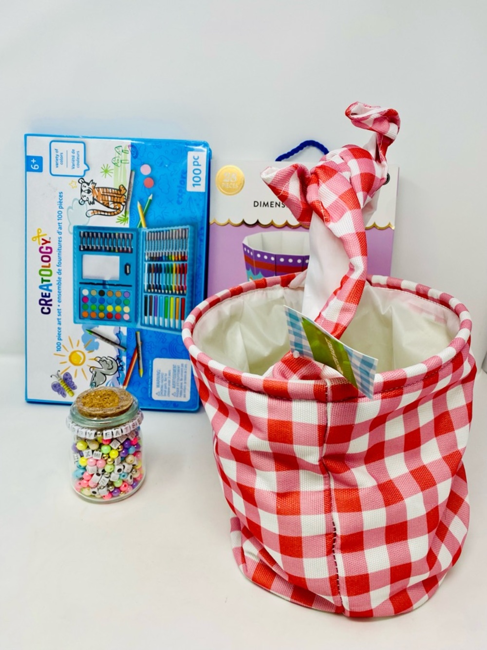 NEW - Kids Craft Bundle & Basket